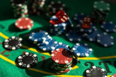 Live baccarat table with dealer on goltogel alternatif
